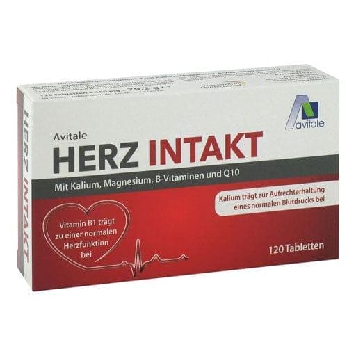 HEART INTAKT with potassium+magnesium+B vitamins tablets - UKDorf 