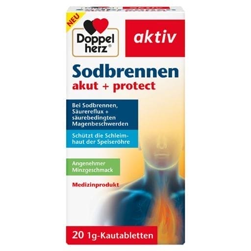 heartburn acute + protect chewable tablets - UKDorf 