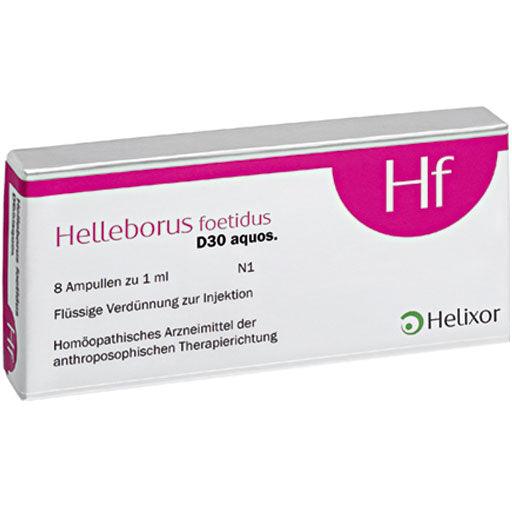 HELLEBORUS FOETIDUS aquos. D 30 ampoules - UKDorf 