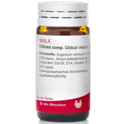 Herbal remedies for sinus inflammation, periodontium, SILICEA COMP.Globuli - UKDorf 