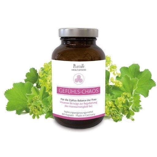 Herbs for premenstrual syndrome, FEEL Chaos PMS Capsules - UKDorf 