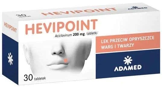 Herpes simplex infection, acyclovir, Hevipoint tablets - UKDorf 