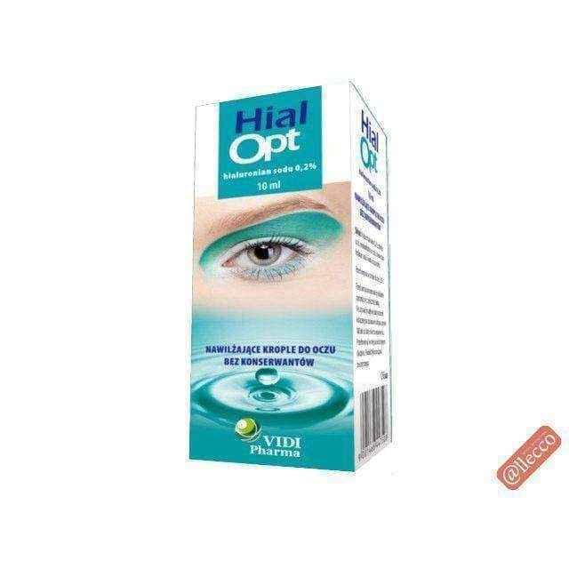 HIALOPT eye drops of 0.2% 10ml UK