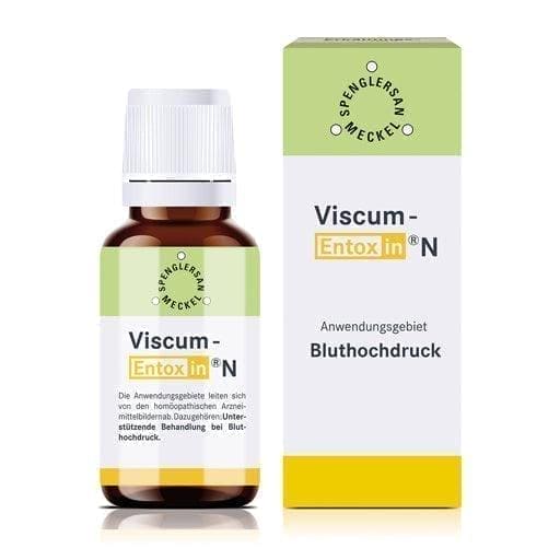 High diastolic blood pressure treatment, VISCUM ENTOXIN N drops - UKDorf 