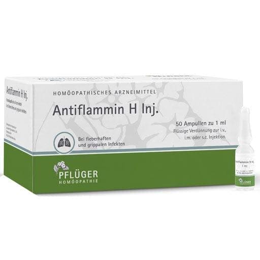 Homeopathic medicine for colds, ANTIFLAMMIN H Inj.ampoules - UKDorf 