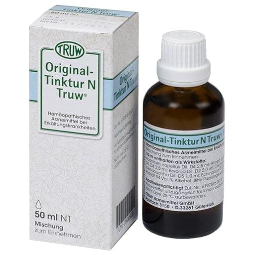 Homeopathic medicine for influenza virus, ORIGINAL TINCTURE N Truw mixture - UKDorf 