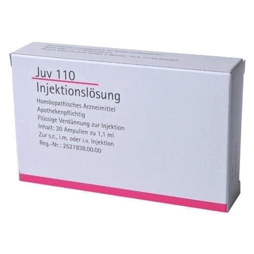 Homeopathic medicine, JUV 110 ampoules - UKDorf 