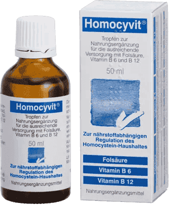 HOMOCYVIT, folic acid, vitamin B6 (pyridoxine), vitamin B 12 (cyanocobalamin) - UKDorf 