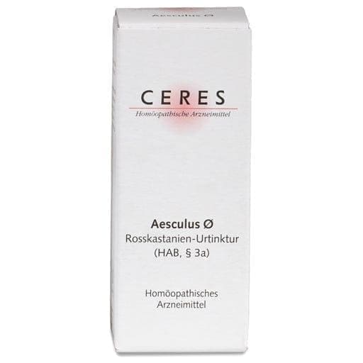 Horse chestnut, Aesculus hippocastanum mother tincture, CERES - UKDorf 