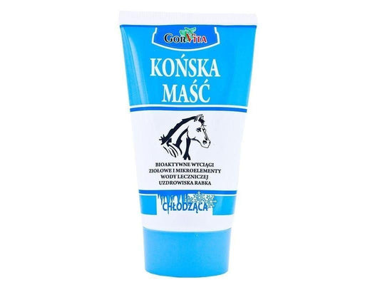 HORSE COOLING OINTMENT, mint, melilot, comfrey, arnica, horse chestnut, boswellia - UKDorf 