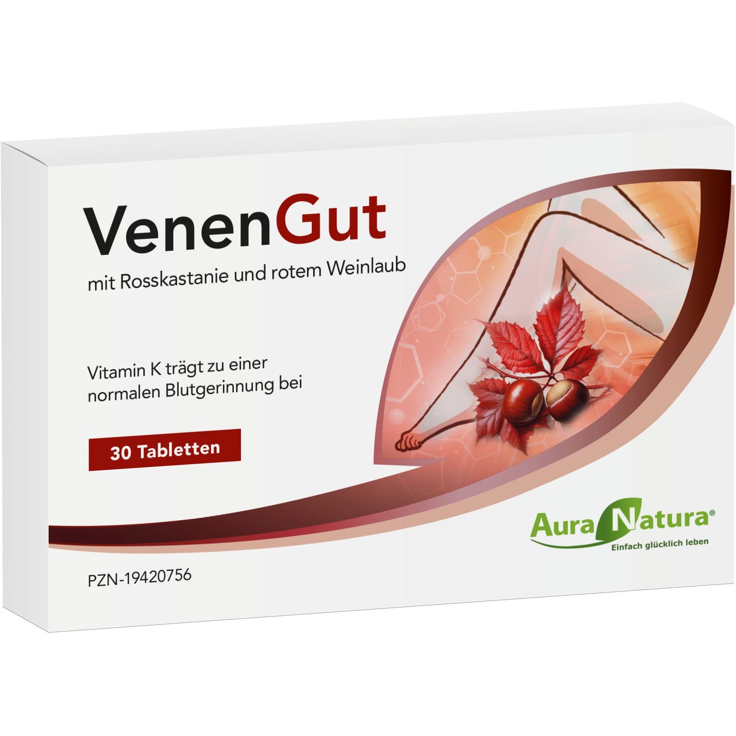 horse chestnut extract, pine bark extract VenenGut Tablets 30 Count Plant Extracts