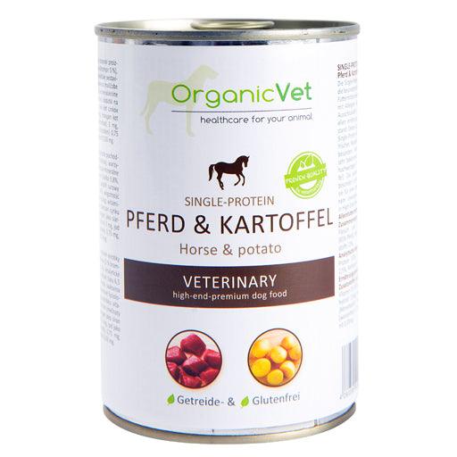 Horses, dogs, ORGANICVET Dog Single Protein Horse & Potato - UKDorf 
