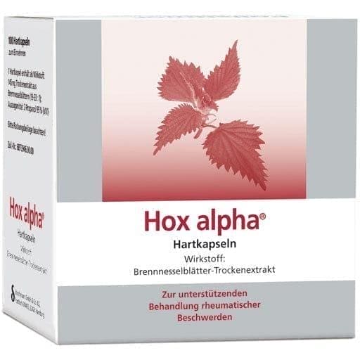 HOX alpha hard capsules, rheumatic fever, rheumatism, rheumatic complaints - UKDorf 