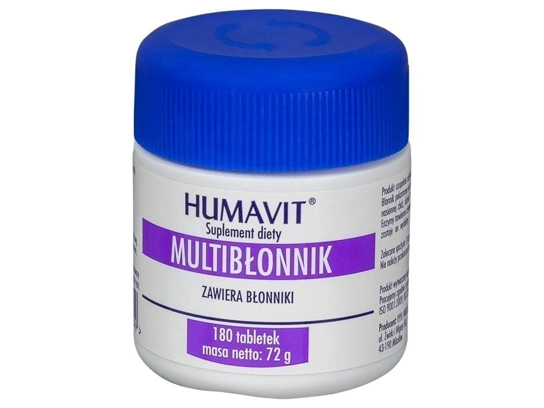 HUMAVIT Multi Fiber, multifiber, regulating bowel movement UK