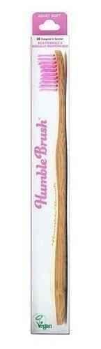 HUMBLE Bamboo toothbrush violet soft x 1 piece UK