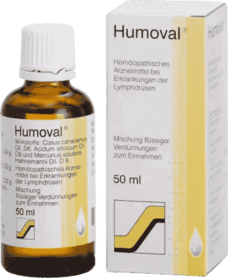 HUMOVAL, swelling lymph glands, treatment of inflammation of the lymph glands