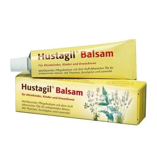 HUSTAGIL, herbs to relax breathing,thyme, eucalyptus, lavender, almond oil, panthenol - UKDorf 