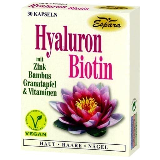 HYALURON, BIOTIN Capsules - UKDorf 
