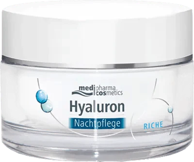 HYALURON NIGHT CARE rich cream in a jar - UKDorf 