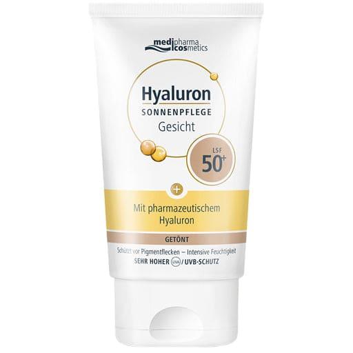 HYALURON SUN CARE Face Cream SPF 50+ tinted - UKDorf 