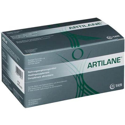 Hydrolyzed collagen, hyaluronic acid, lycopene, quercetin, ARTILANE drinking ampoules - UKDorf 
