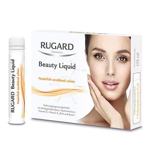 Hydrolyzed collagen, hyaluronic acid, RUGARD Beauty Liquid drinking ampoules - UKDorf 