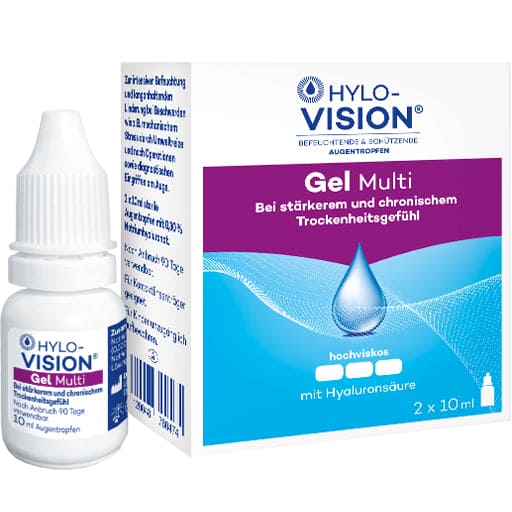 HYLO-VISION gel multi eye drops - UKDorf 