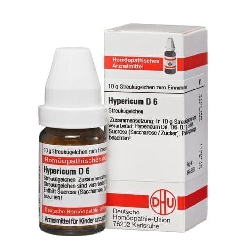 HYPERICUM D 6 globules, treatment for anxiety, depression, cuts, burns - UKDorf 