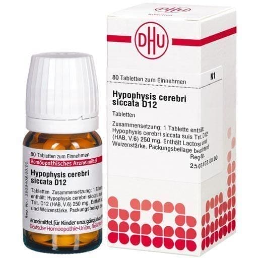 HYPOPHYSIS CEREBRI siccata D 12 tablets 80 pcs UK