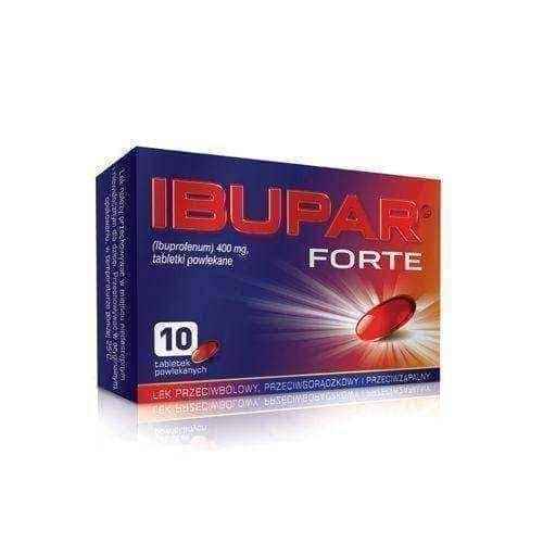 Ibupar Forte 0.4 g x 10 tablets, lower back pain