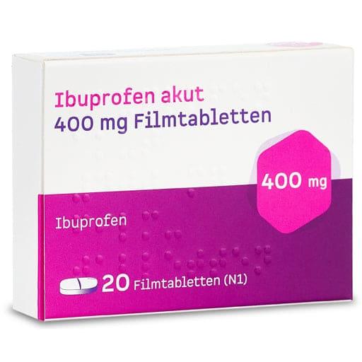 IBUPROFEN acute 400 mg film-coated tablets - UKDorf 
