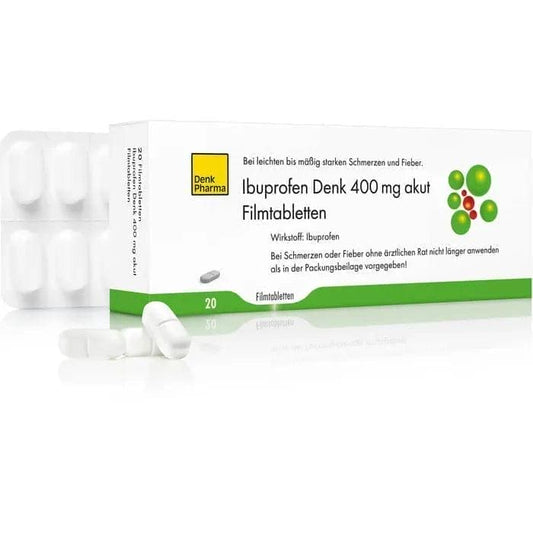 IBUPROFEN Denk 400 mg headaches, toothache, menstrual pain - UKDorf 