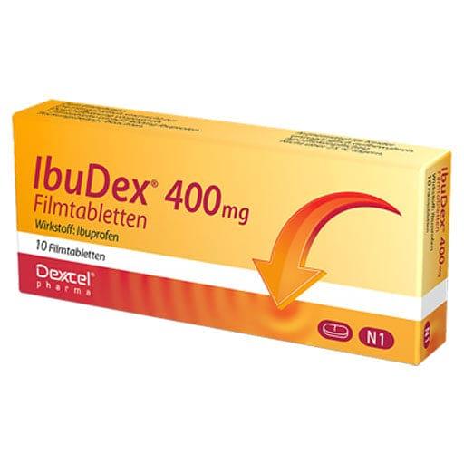 Ibuprofen, IBUDEX 400 mg film-coated tablets - UKDorf 