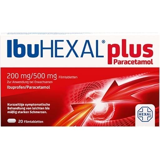 ibuprofen, IBUHEXAL plus paracetamol film tablets - UKDorf 