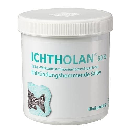 ICHTHOLAN 50% ointment 250 g osteoarthritis in knee, inflammatory skin disease UK