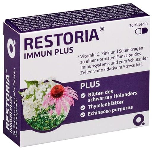 Immunity, immune system, RESTORIA IMMUNE PLUS capsules - UKDorf 