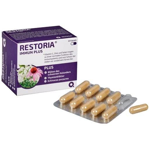 Immunity, immune system, RESTORIA IMMUNE PLUS capsules - UKDorf 