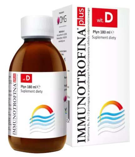 Immunotrophin Plus vit. D liquid 180ml - UKDorf 