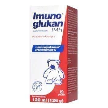 Imunoglukan P4H liquid for kids over 1 year and adult 120ml UK