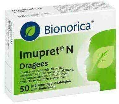 Imupret N, horsetail, marshmallow, chamomile, nuns UK