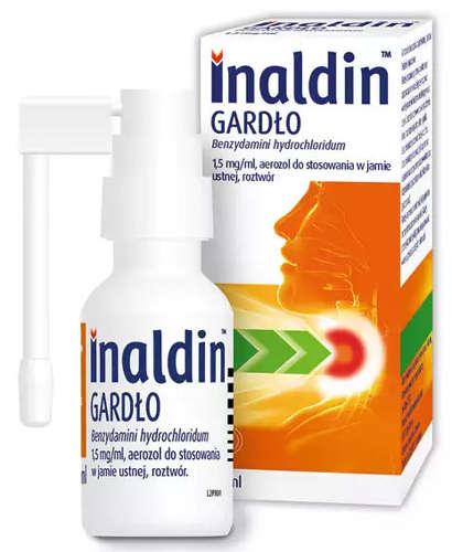Inaldin Throat spray for use in the oral cavity - UKDorf 
