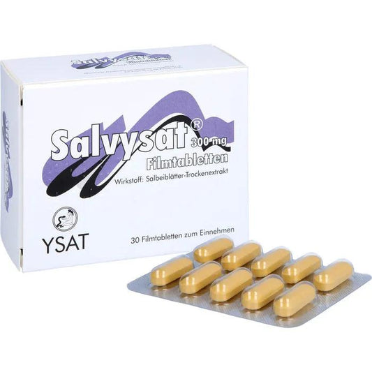 Increased sweating, SALVYSAT, sage leaf extract tablets - UKDorf 