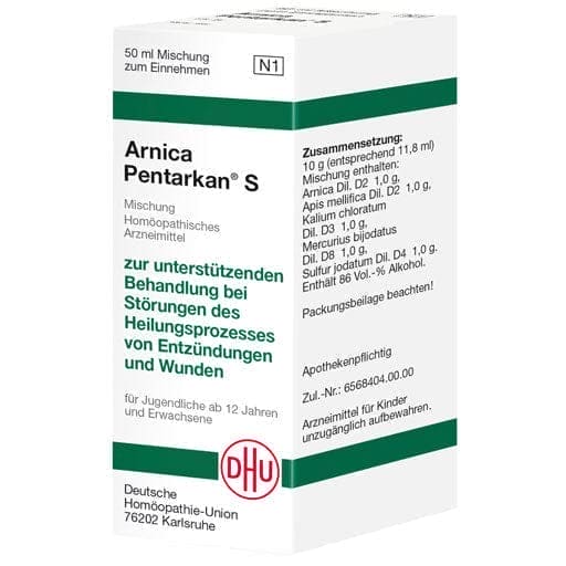 Infection and wound healing, ARNICA PENTARKAN S mixture - UKDorf 