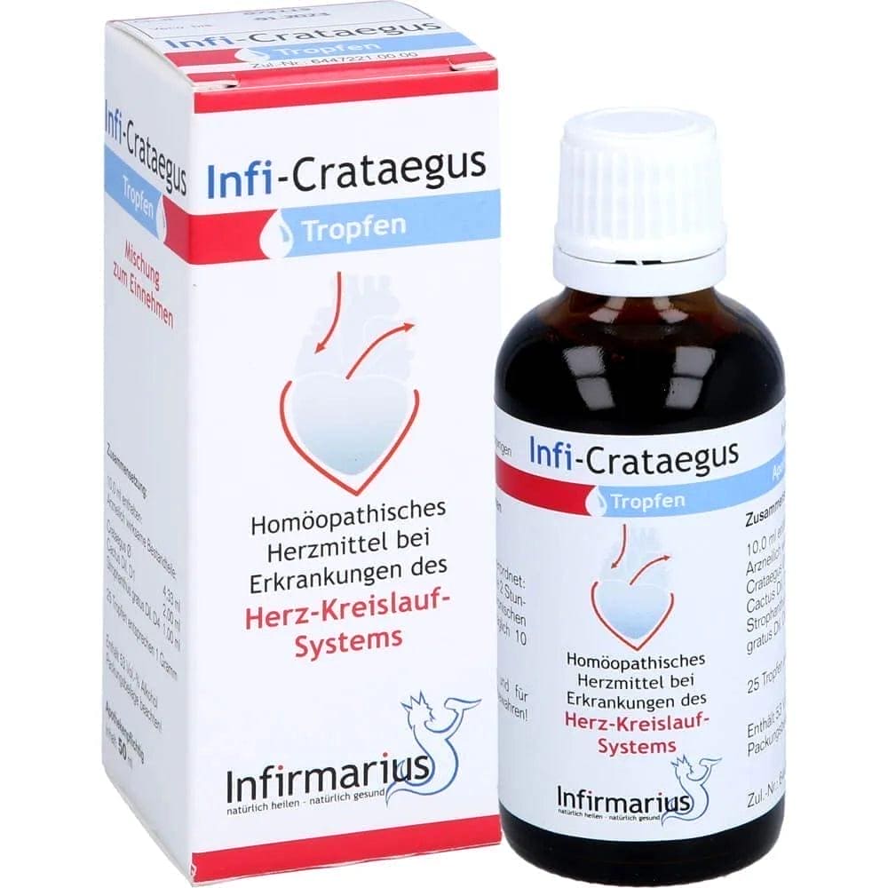 INFI CRATAEGUS, heart failure drops UK