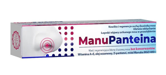 Inflammation of nasal mucosa, ManuPanteina ointment - UKDorf 