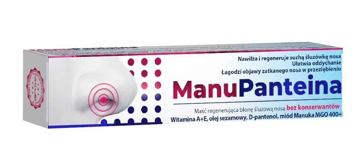 Inflammation of nasal mucosa, ManuPanteina ointment