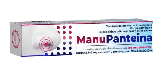 Inflammation of nasal mucosa, ManuPanteina ointment