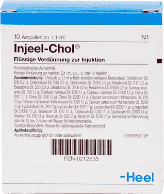 INJEEL Chol ampoules, Silybum marianum, milk thistle benefits UK