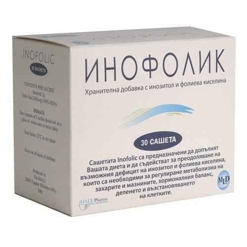 INOFOLIC 30 sachets, INOFOLIC powder UK
