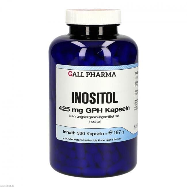 INOSITOL 425 mg GPH Capsules - UKDorf 